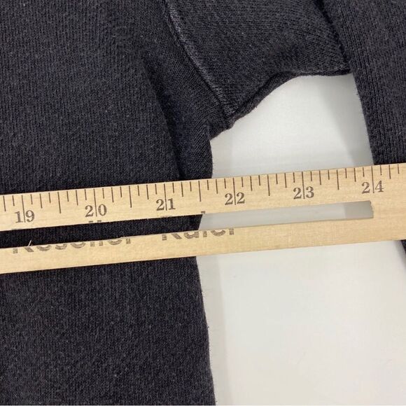 Vintage New York Jets Sweater Men Medium Black Fred Flintstone NFL Football 90s - Picture 7 of 9